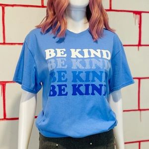 Be Kind Blue Tee